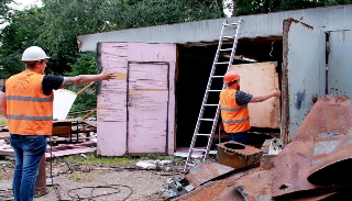 Демонтаж гаражей в Кирове, цена от 1758 руб. – услуги под ключ от 2Землекопа-Кро